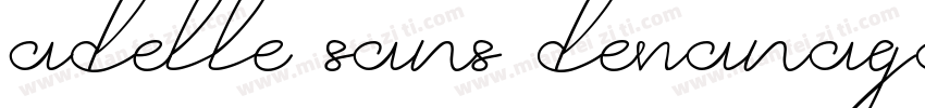 adelle sans devanagari regula字体转换